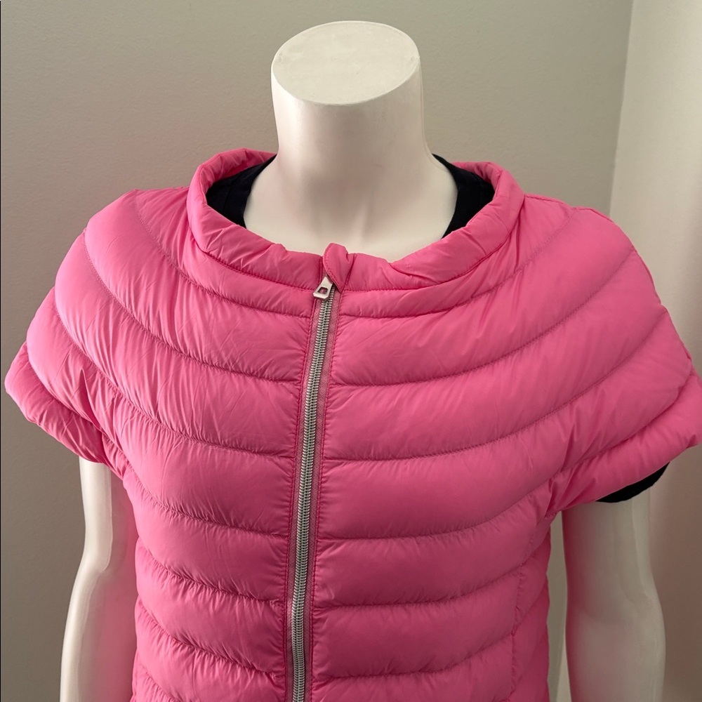 Cotes of London St. Ives Down Vest Bubblegum Pink NEW embroidered logo - Picture 3 of 9